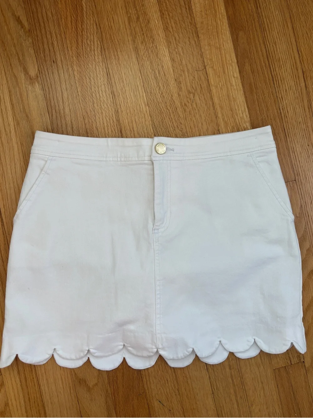 Lilly Pulitzer Colette Denim Skort - Picture 1 of 5